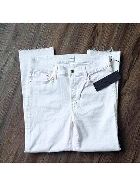 Nwt Edwin Endurance White Ankle Fray Jean Size 31